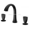 Fashion Blackened Two Handle Basin Faucets For Sink